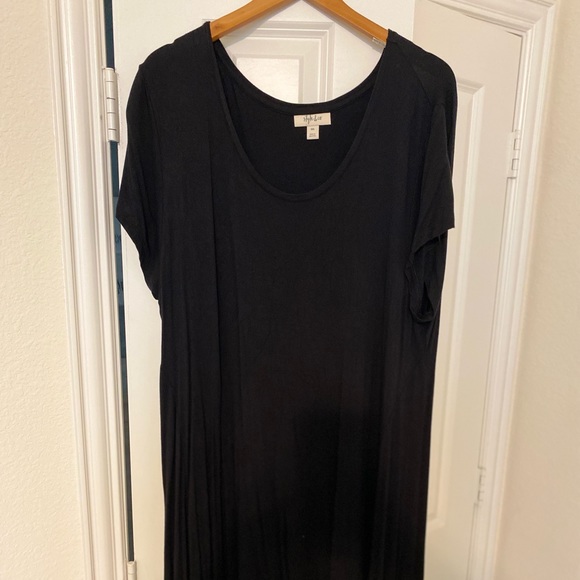 Style & Co Black T-shirt Dress - Picture 4 of 5